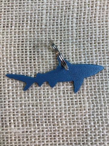 Shark Metal Keychain