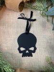 Skull Metal Ornament