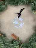 Soccer Ball Metal Ornament