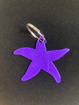 Star Fish Metal Keychain