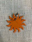 Sun Metal Keychain