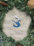 Swordfish Metal Ornament