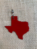 Texas Metal Keychain