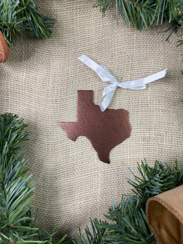 Texas Metal Ornament