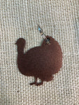 Turkey Metal Keychain