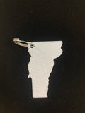 Vermont Metal Keychain