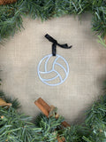 Volleyball Metal Ornament