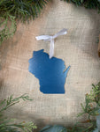 Wisconsin Metal Ornament