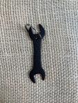 Open End Wrench Metal Keychain